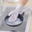 PNPIA- Găng Tay Làm Việc Nhà Chống Thấm Nước 2 Đôi Còng Dài Nhựa Thoải Mái Để Vệ Sinh Giặt Nhà Bếp ks