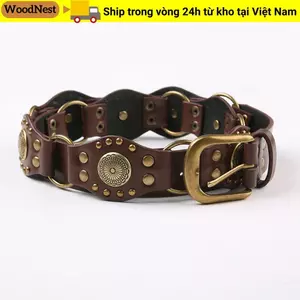 Thắt lưng WOODNEST Thắt lưng Cinch, Grommet Da PU Gothic Steampunk Thắt lưng, Retro Rộng y2k Vintage Đinh tán Thắt lưng Quần jean nữ