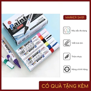 5 bút sơn chống thấm nước chính hãng dùng để đánh dấu lốp xe máy, cao su, kim loại, gỗ, thủy tinh, nhựa