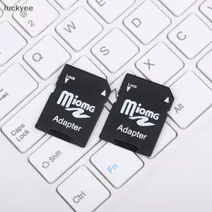 Luckyew 5 Chiếc Micro SD Trans Flash TF Sang SD HC Bộ Chuyển Đổi Thẻ Nhớ Bla TQ