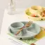 JCSYFAC Tròn Trái Cây Salad Đĩa Nhà Bếp Bữa Sáng Sna Nhúng Khay Ăn Tối Đĩa Thực Phẩm Bánh Món Tráng Miệng Khay Nhà Bếp Bộ Đồ Ăn Mới