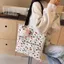 Hoạt Hình Hoạt Hình KT Mèo Canvas Tất Cả Trận Đấu Một Vai Học Sinh Sách Lớp Túi Tote Đi Lại Tote 26.5.15