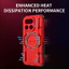 Vỏ Cho Realme 16 Pro Plus + 5G Realme16Pro + Realme16ProPlus Vỏ Điện Thoại Tản Nhiệt Vòng Sắt Tương Thích Từ Tính Túi Khí Bốn Góc Chống Rơi Vỏ Chống Sốc