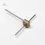 Tua bin Worm Gear Micro 90 0,2M° Hộp số Cơ chế giảm 12 lần Hộp số Bộ phận mô hình ô tô DIY mới