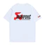 Áo thun có sẵn phong cách rộng thùng thình Bọ Cạp xả sửa đổi xe đua đam mê in hình 100% Cotton Unisex Nam Nữ Áo thun cổ tròn tay ngắn