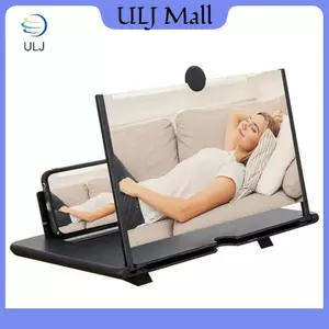 Kính lúp màn hình điện thoại di động 3D ULJ 10 inch Bộ khuếch đại Video HD Giá đỡ điện thoại Braet.