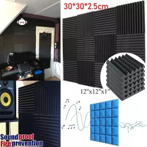 Maybest Tấm cách âm bằng bọt cách âm Tấm tường cách âm Tấm ốp tường phòng thu xốp cách âm {VN}