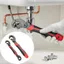 Cờ lê có thể điều chỉnh JUNYUE88US, Cờ lê cầm tay chống mài mòn bằng thép Carbon cao, Dụng cụ Cờ lê Ratchet có thể điều chỉnh đa chức năng di động Sử dụng ngoài trời