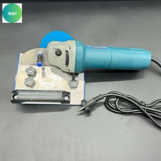 Đế Cắt Gạch Mài Mòi 45 Độ Inox 304 Gắn Máy Cắt Cầm Tay, Bộ Cử Cắt Gạch Góc Nghiêng Dẫn Nước Chống Mẻ Mép Cho Thợ Lát Nền