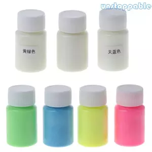 Unstop * Sơn dạ quang - 8 màu Sơn phát sáng tự động lâu trôi Phát sáng trong bóng tối