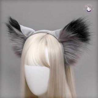 Tai kẹp tóc mô phỏng động vật như sói, mèo, cáo - Style sang trọng và gothic cho cosplay hoặc tiệc Halloween