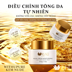 WithUpure Kem Dưỡng ẩm Làm Sáng Da 50g, Làm Sáng Da Nhẹ Nhàng Dưỡng Da Cao Cấp
