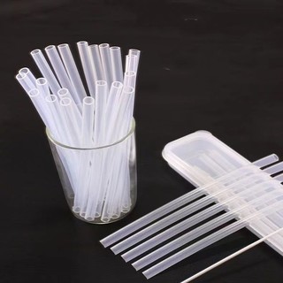 Ống hút Silicone- Chất liệu cấp thực phẩm có thể tái sử dụng- phụ kiện cho bé thay thế có thể giặt được