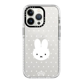 Ốp điện thoại trong suốt gương thỏ Miffy trắng CASENEAL Thích hợp cho iPhone 17ProMax 17pro 17 air 16promax 16 15promax 15 14promax 13 13promax Ốp lưng cứng chống rơi thời trang