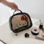Túi đựng mỹ phẩm Hello Kitty Clear dễ thương - Túi trang điểm bán kỹ thuật số dung tích lớn dành cho du lịch và bãi biển‌