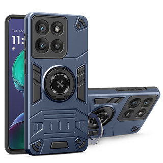 Dành Cho Motorola Moto G56 / G86 Ốp điện thoại Nhẫn Đứng Giáp Lưng Cứng Bảo Vệ Hạng Nặng Khung TPU Mềm Chống Sốc Mỏng Bao
