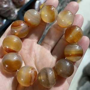 Tự Nhiên Ice Loài Rối Lụa Mã Não Vòng Tay Nam Nữ Hạt Phong Cách Cặp Đôi