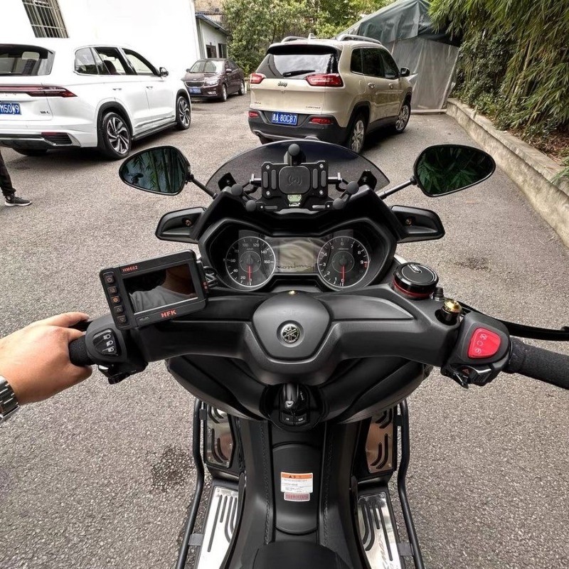 Dành Cho Xe Yamaha XMAX 125 250 300 Xe Máy Điều Hướng Giá Đỡ Điện Thoại GPS Gắn Thanh