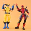 BH2 The Avengers X-Men Wolverine Deadpool Bộ sưu tập nhân vật hành động khớp nối HB2