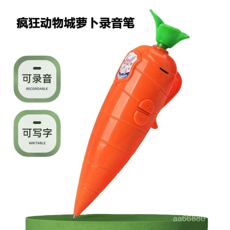 Judy Động Vật Văn Phòng Phẩm Cà Rốt Trẻ Em Ghi Âm Báo Chí Nhỏ Bút Bi Viết Tay Dễ Thương Ghi Sinh Viên E7Z7