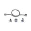 Đồng Hồ Đo Áp Lực Ống Hàn Đế Hàn Trachea Adapter Ren Đệm Khuỷu Tay Buzzer