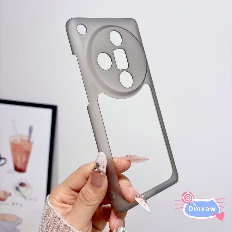 Ốp Điện Thoại Tản Nhiệt Rỗng Cho Honor X9D X9C Smart X9 Magic 8 Lite 7 6 5 4 3 GT Pro Air Power 2 Win RT 5G 4G Chỉ Khung Làm Mát Đơn Giản Mờ Siêu Mỏng Vỏ Mềm