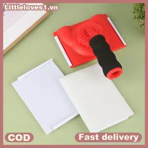 Littleloves1 Tường Trần Góc Edger Bàn Chải Cho Sơn Cao Su Ngay Cả Áo Tông Đơ Công Cụ Lý Tưởng Cho Tranh Chính Xác VN