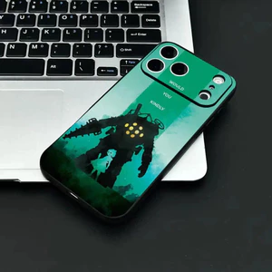 Ốp Điện Thoại TP-2 Game B-BioShock Cho IPhone 17 16 15 14 13 12 11 Pro Max Plus Mini Đen Mờ Vỏ Mềm Funda