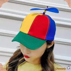 Mũ Snapback CHEESELY, Mũ bóng chày ngộ nghĩnh Chuồn chuồn tre, Cánh quạt máy bay trực thăng dành cho người lớn Cầu vồng Phiêu lưu Bố Nón