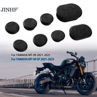 JINHF MT09 Khung Nắp Cắm Mũ Bộ Khung Xe Máy Nắp Trang Trí Phụ Kiện Qui Lắp Đặt Bảo Vệ Xe Đạp HOT