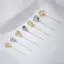 PNPIA- Mặt dây chuyền kim mịn vàng 14K Bule Kim cứng dài Bule cho bò Nostril Đồ trang sức đính kèm an toàn
