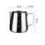 Ca Đánh Sữa Inox 304 Nhiều Size Cốc Barista 350ml 600ml 1000ml Dụng Cụ Pha Chế Tiện Lợi