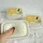 FUHUIOT Hộp Dính Bánh Squishy Đồ Chơi, Đồ Chơi Bóp Bánh Mì Mô Phỏng 3D Phục Hồi Chậm, Mới Lạ Hình Bánh Mì Mềm Handmade Squishy Fidget Đồ Chơi Giáo Dục