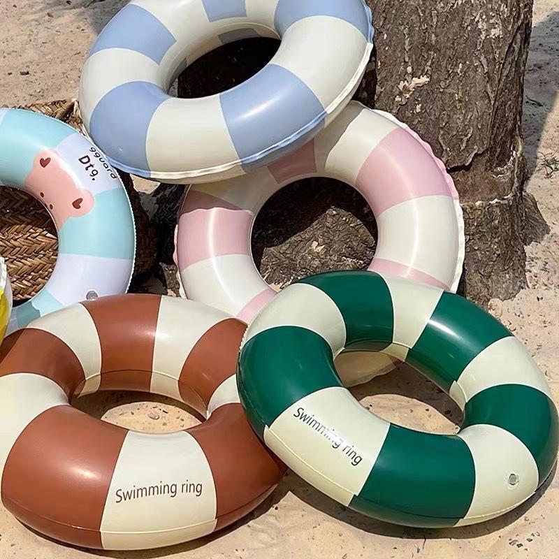Phao bơi tròn cho nhiều lứa tuổi, phao bơi trẻ em nhiều hoạ tiết chất liệu PVC cao cấp đi biển, đi bơi