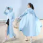 Dài Full Chiều Dài Chống Nắng Áo Nữ Chiều Dài Đầu Gối Thoáng Khí Chống Tia UV Hàng Ngày Ngoài Trời
