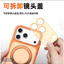 Ốp điện thoại từ tính 2 trong 1 iPhone 17 Pro Max, chân đứng xoay, nút bấm camera tích hợp, chống bám bẩn, chống vân tay, khung camera tháo rời