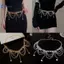 Kudosation Nữ Dây Thắt Lưng Trang Sức Thời Trang Bướm Bụng Trang Trí Cơ Thể Kim Loại Nhiều Nữ Eo Dây Xích Trang Sức Thời Trang Bướm Bụng Trang Trí Cơ Thể Kim Loại Nhiều Lớp Pan