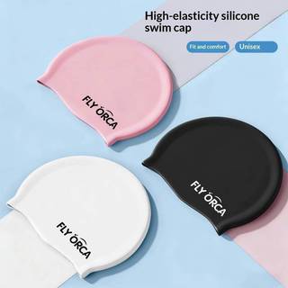 [Mar-T] Mũ bơi bằng silicon dành cho người lớn Màu chuyển màu không thấm nước Độ đàn hồi cao Hoàn hảo cho bể bơi đi biển và bơi lội nước mở