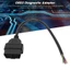 Cáp công cụ chẩn đoán FANIELLAPOWELL, Bộ chuyển đổi Obd2 dây cắm mở 30cm / 11.8Inch, Sửa đổi DIY Cụ thể 16 Pin Nam Đa năng Obd2 Pigtail