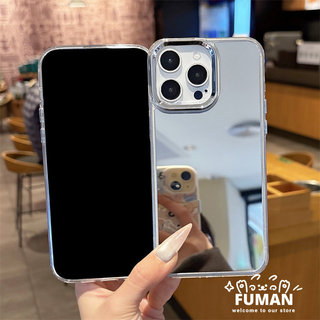 Ốp Điện Thoại Gương Sang Trọng Cho Samsung Galaxy A17 M17 F17 A07 F07 M07 F70E A15 A14 A13 A12 A11 A10 A10S A06 A05 A05S 4G 5G Mạ Khung Ống Kính Vỏ Trong Suốt Mềm