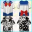 SY3 Thủy Thủ Mặt Trăng Cosplay Áo Ngắn Tay Anime Áo Rời Thời Trang Áo Sơ Mi Plus Kích Thước YS3