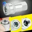 Phụ kiện khớp nối kết nối nhanh thủy lực 2 bộ Khớp nối NPT1 / 4 có nắp bụi
