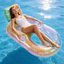 Nước Bơm Hơi Recliner Phong Cách Mới Cầu Vồng Nổi Bơm Hơi Giường Có Tựa Lưng Bơm Hơi Recliner