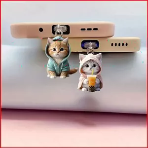 Phích cắm bụi Acrylic SQ Tương thích với giao diện Lightning và giao diện hình elip Type-C