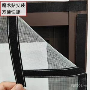 Cửa Sổ Màn Hình Hộ Gia Đình Chống Đục Lỗ Velcro Nano Màn Hình Lưới Cửa Sổ Thoáng Khí Chắc Chắn Đục Lỗ Tự Vào