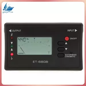 ET-68GB LED Kỹ Thuật Số Chỉnh Guitar Ukulele Đàn Violin Phụ Kiện Nhạc Cụ Guitar Chromatic Tuner Guitar Tuner Guitar