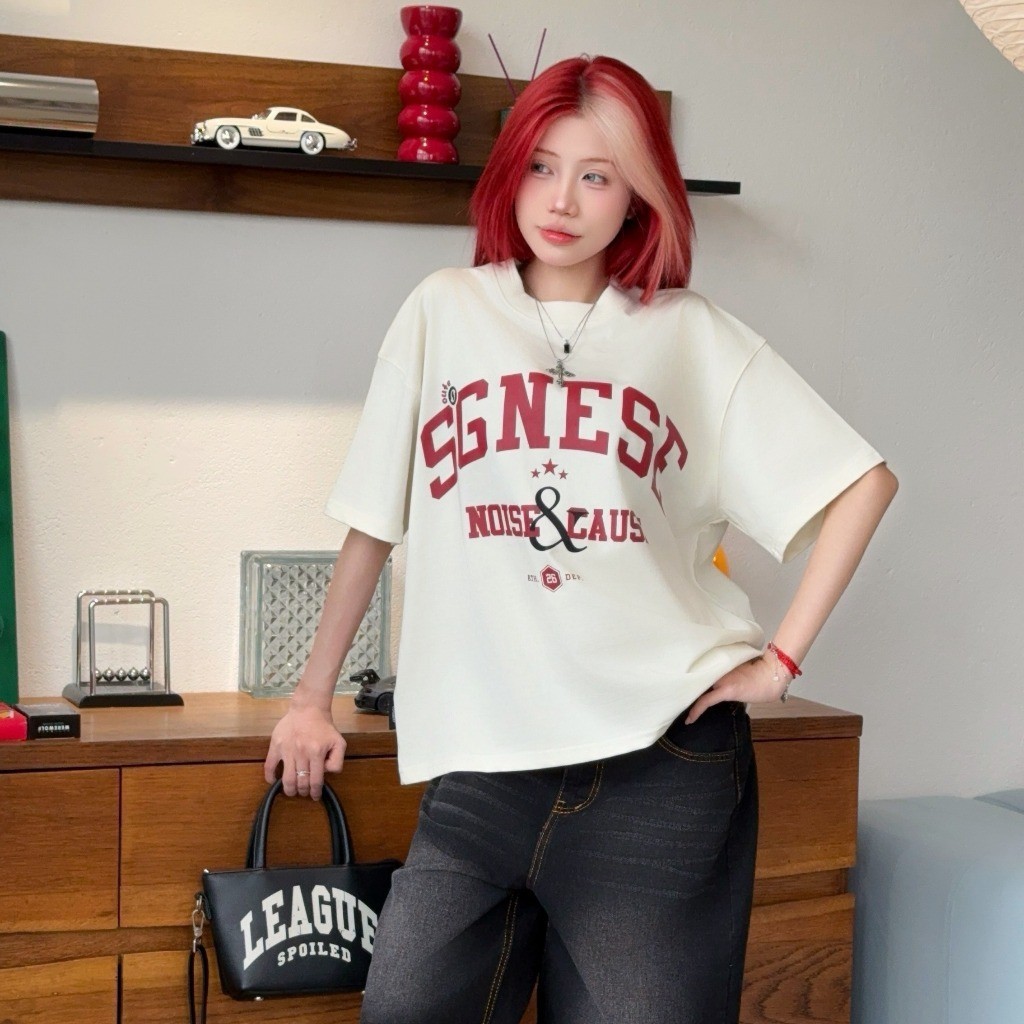 （Giao hàng 24h）Angela  Áo Thun Nam Nữ Saigonese Form Rộng Cotton Premium 220gsm Local brand Unisex