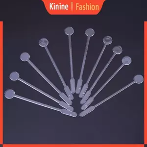 KIN 10 Chiếc Nhựa Trong Suốt Mix Stick Rod Nhựa Epoxy DIY Dụng Cụ Thìa Mỹ Phẩm