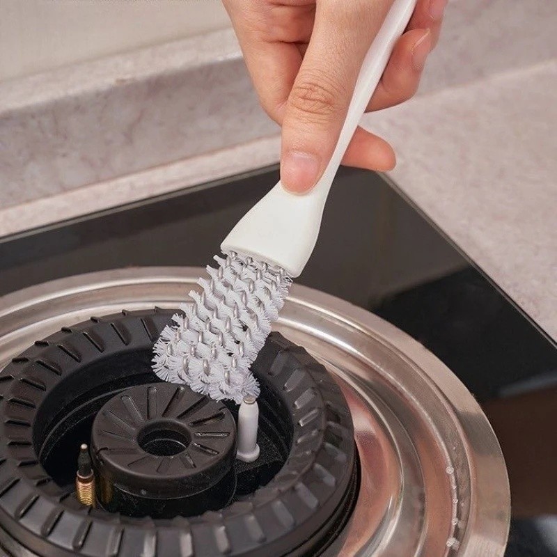 Bàn Chải Dây Nhà Bếp Mới Có Tay Cầm Phạm Vi Hood Bếp Bồn Rửa Nướng Khoảng Cách Bàn Chải Làm Sạch Dầu Vết Bẩn Tẩy
