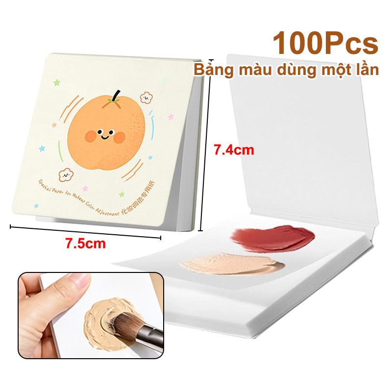 Giấy Trộn Màu Trang Điểm Đa Năng Dùng Một Lần Tiện Lợi, Dạng Xé Dễ Dùng, Tiết Kiệm Thời Gian | BigBuy360 - bigbuy360.vn
